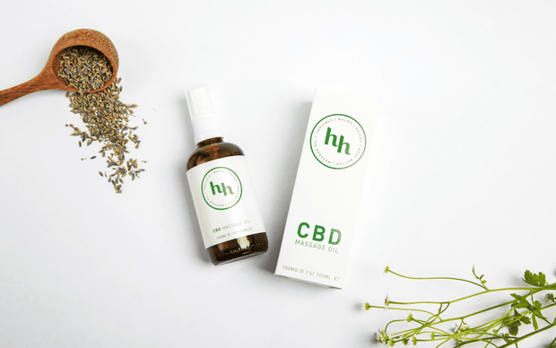 How does CBD massage oil work?
